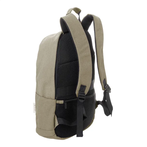 Rebyss Back ruksak od recikliranog pamuka, 15" Bež
