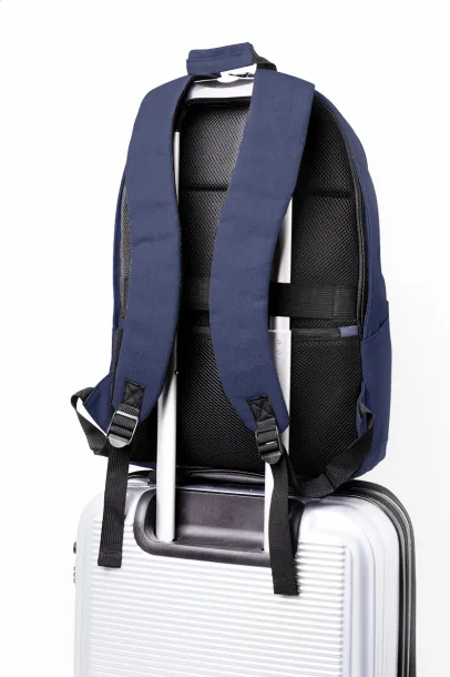 Rebyss Back ruksak od recikliranog pamuka, 15" Tamno plava
