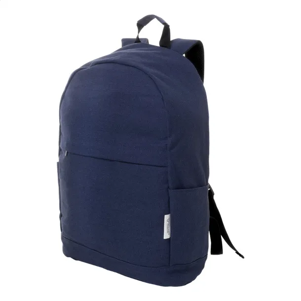 Rebyss Back ruksak od recikliranog pamuka, 15" Tamno plava