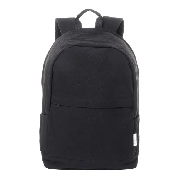 Rebyss Back ruksak od recikliranog pamuka, 15" Crna