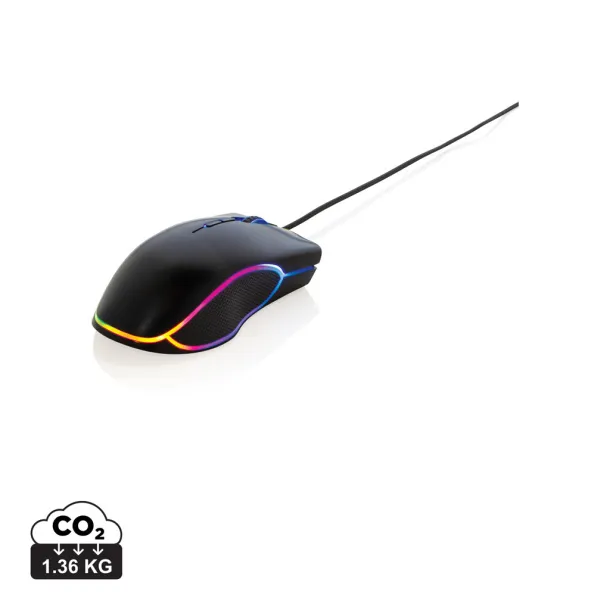 RGB gaming miš - Gaming Hero Crna