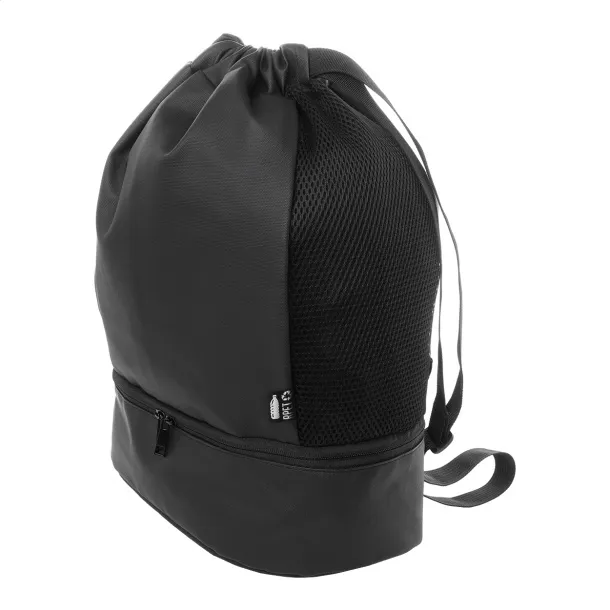 Duodraw RPET drawstring bag Black