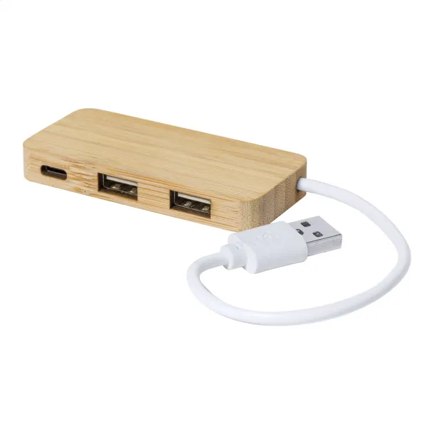 BooHub USB hub Natural