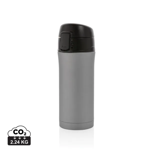  Metallic easy lock vacuum mug - XD Collection Grey
