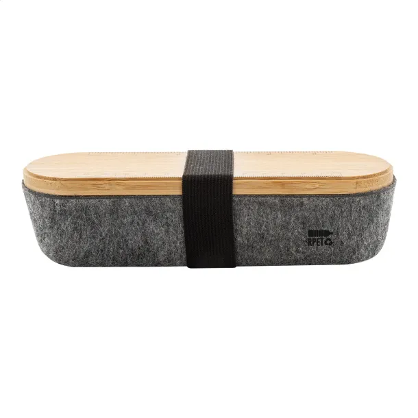 Decora RPET pen holder Grey Natural