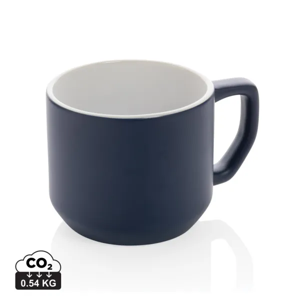  Moderna keramička šalica - XD Collection Mornarsko plava