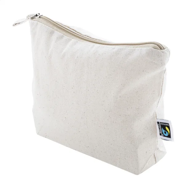 Ferbyss Fairtrade cosmetic bag Natural