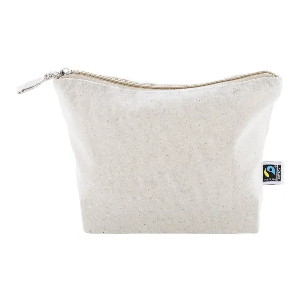 Ferbyss Fairtrade cosmetic bag Natural