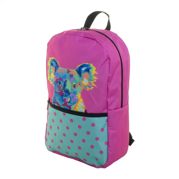 SuboBag Back RPET ruksak za potpunu personalizaciju Crna Bijela