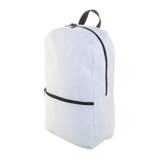 SuboBag Back custom RPET backpack Black White