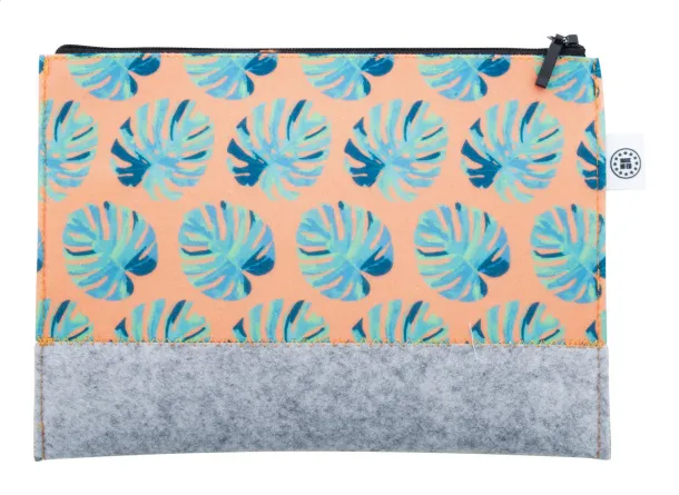 CreaFelt Beauty M custom cosmetic bag White Grey