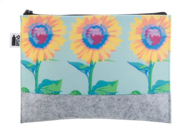 CreaFelt Beauty M custom cosmetic bag White Grey
