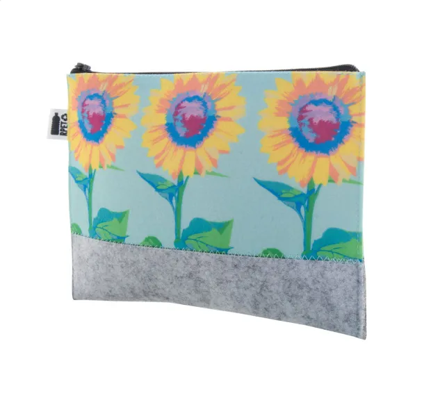 CreaFelt Beauty M custom cosmetic bag White Grey