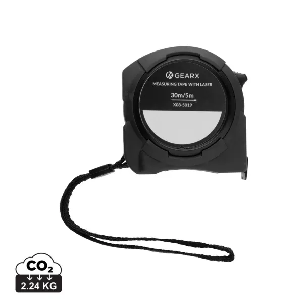 Gear X measuring 5M tape with 30M laser - GearX Black