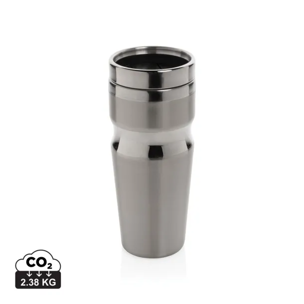  Contour šalica bez drške, 350 ml - XD Design Siva Srebrna