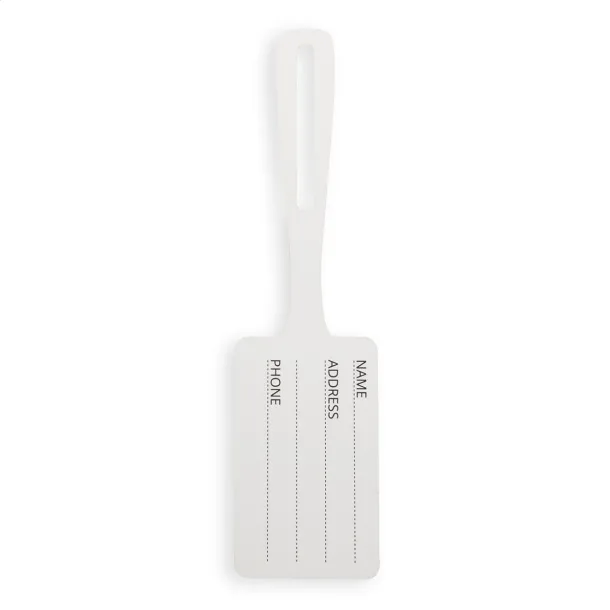 London personalizirani privjesak za prtljagu Bijela