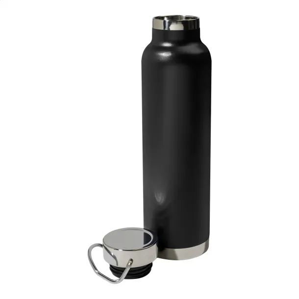 Cuppar copper insulated vacuum flask Black