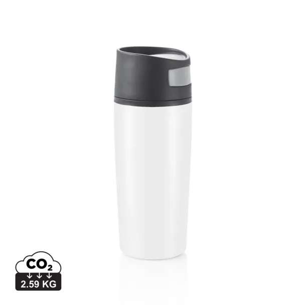  Auto šalica bez drške, 300 ml - XD Design Bijela Crna