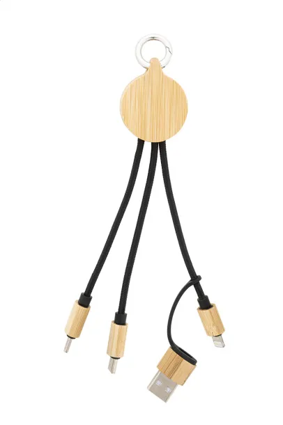 Cobbel Mini USB charger cable Natural Black