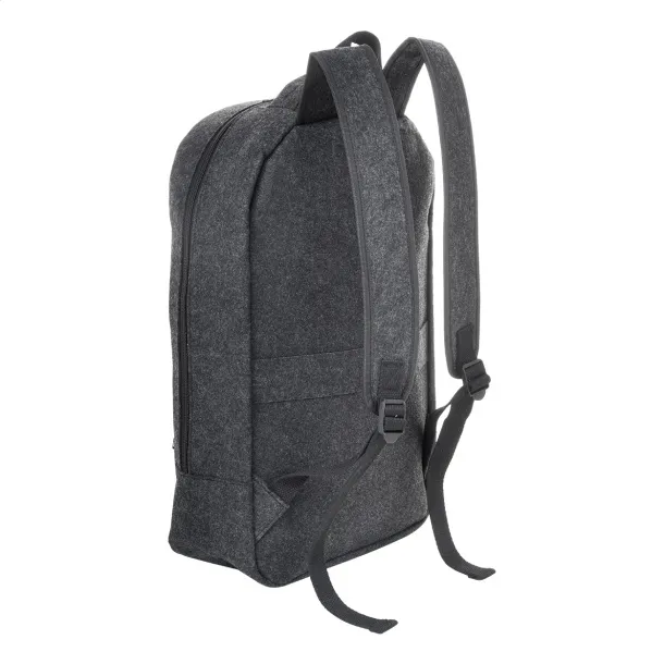 Refelt Back Ruksak od RPET filca, 15" Tamno siva