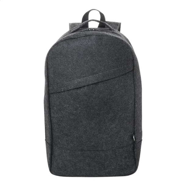 Refelt Back Ruksak od RPET filca, 15" Tamno siva