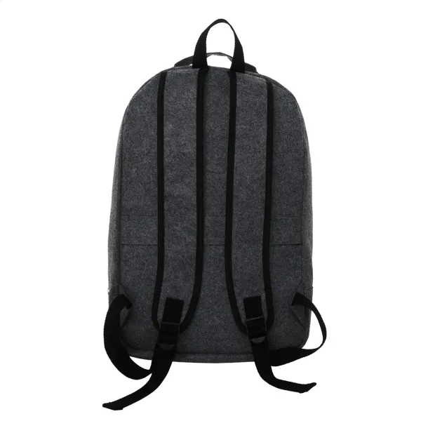 Refelt Back Ruksak od RPET filca, 15" Tamno siva