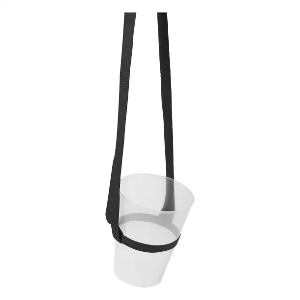 Lancup drink holder lanyard Black