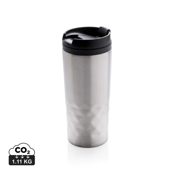  Geometric mug - XD Collection Silver