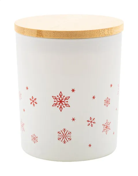 Jouluz Christmas candle, vanilla White