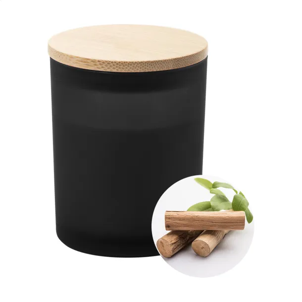 Daizu XL candle, vanilla Black