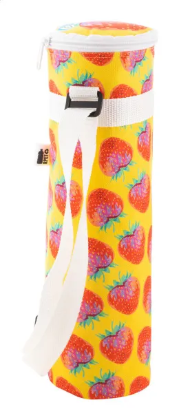 CreaCool Aqua custom bottle cooler bag White