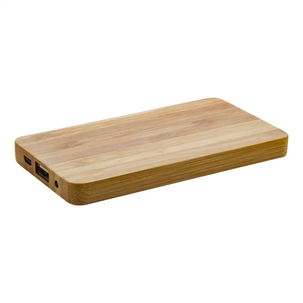 Bamboost USB power bank Natural
