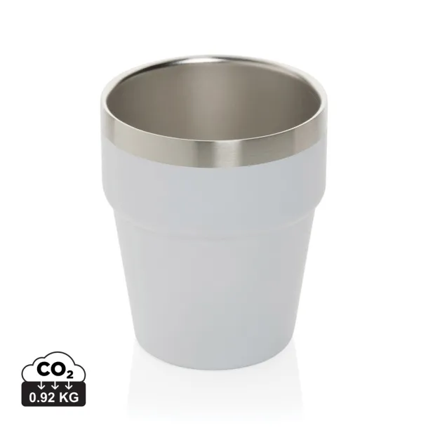  Clark RCS double wall coffee cup 300ML - XD Collection White