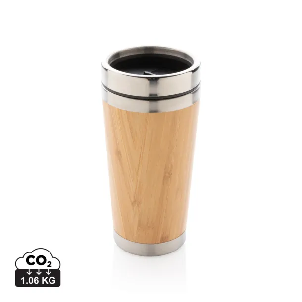 Šalica od bambusa, 450 ml - XD Collection Smeđa