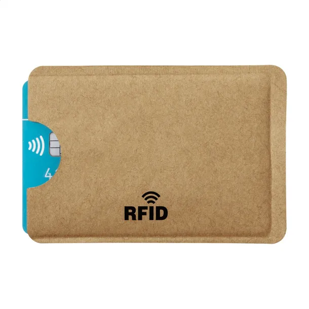 Paffix etui za kreditne kartice Prirodna