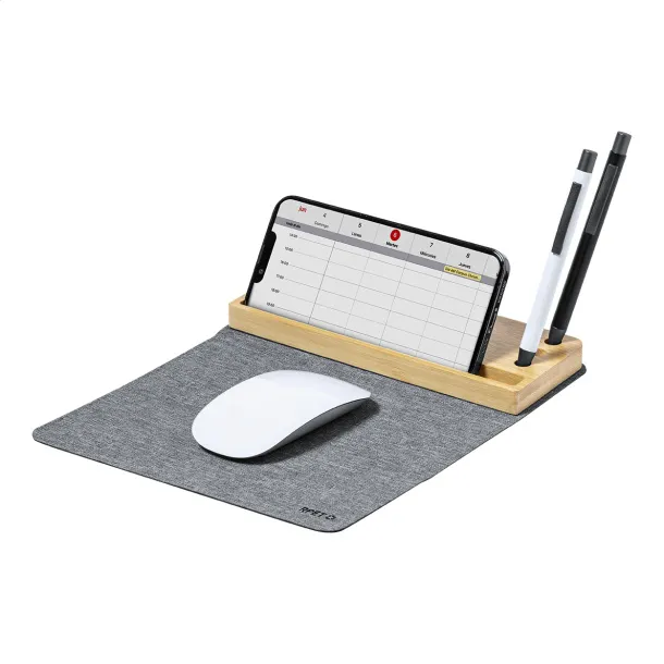 Atrova wireless charger mousepad Dark grey