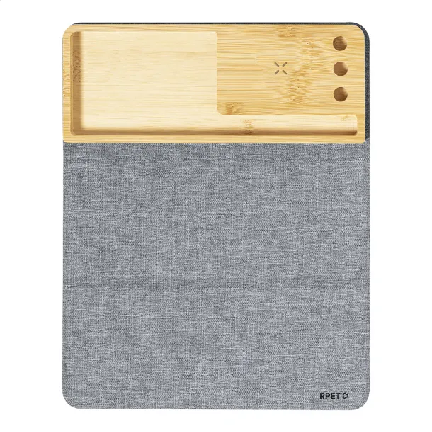 Atrova wireless charger mousepad Dark grey