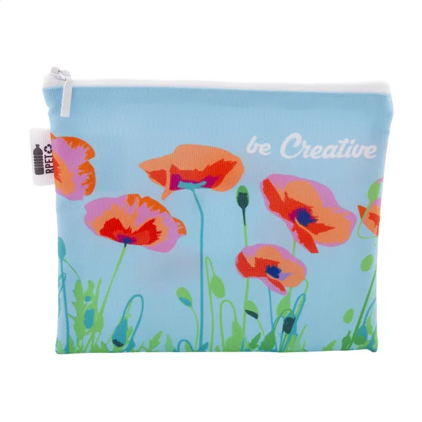 CreaBeauty M RPET custom cosmetic bag White