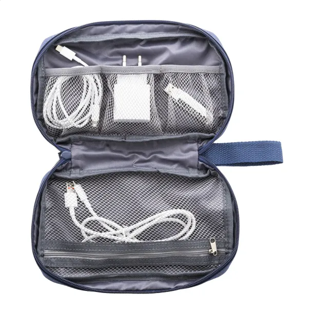 Gocharge RPET organizer case Dark blue