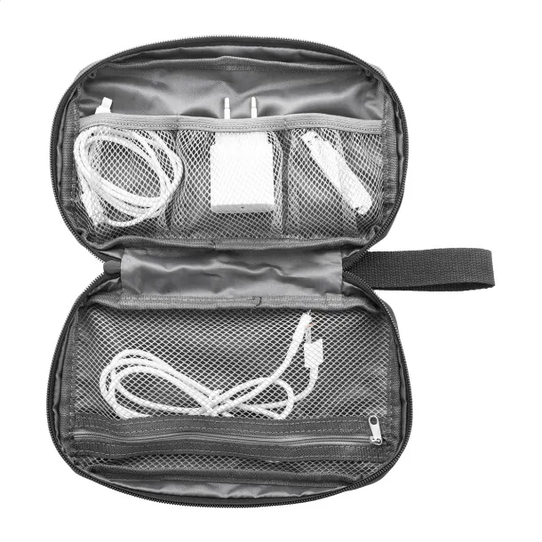 Gocharge RPET torbica/organizator Crna