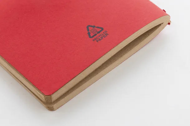 Jolbog Christmas notebook Red