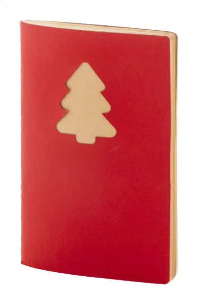 Jolbog Christmas notebook Red