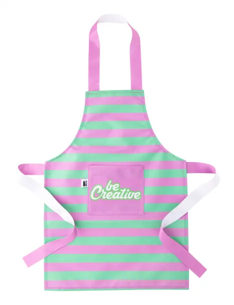 CreaChef Kid custom RPET apron White