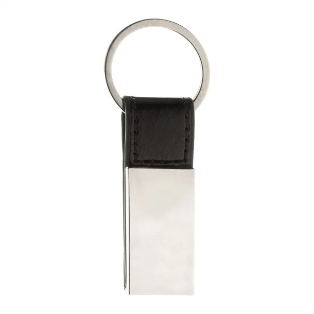 Pukke keyring Silver Black