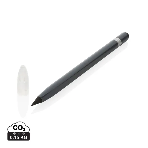  Aluminum inkless pen with eraser - XD Collection Grey