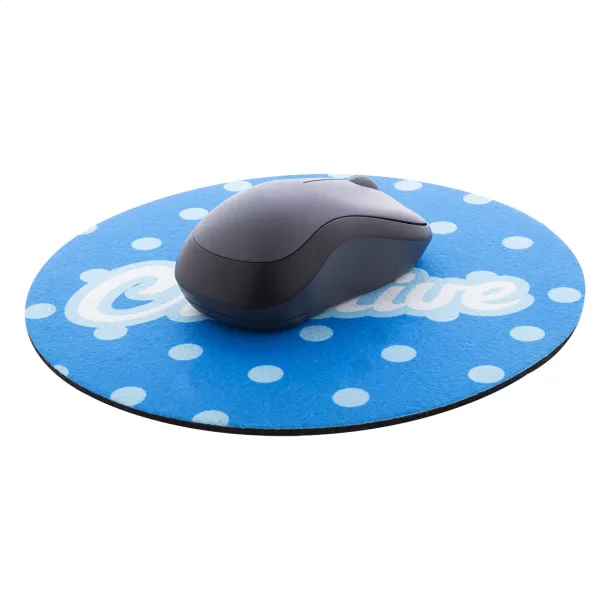 CreaFelt Cursor Round RPET mouse pad White