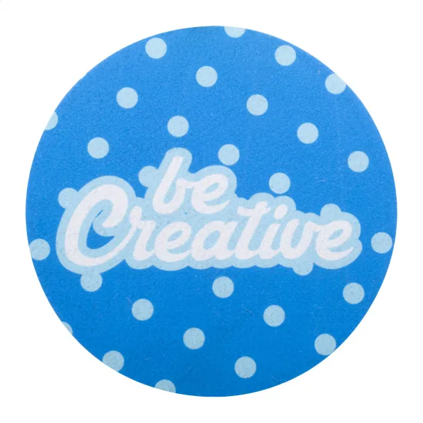 CreaFelt Cursor Round RPET podloga za miš Bijela