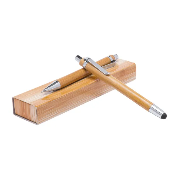 Seshania bamboo pen set Natural