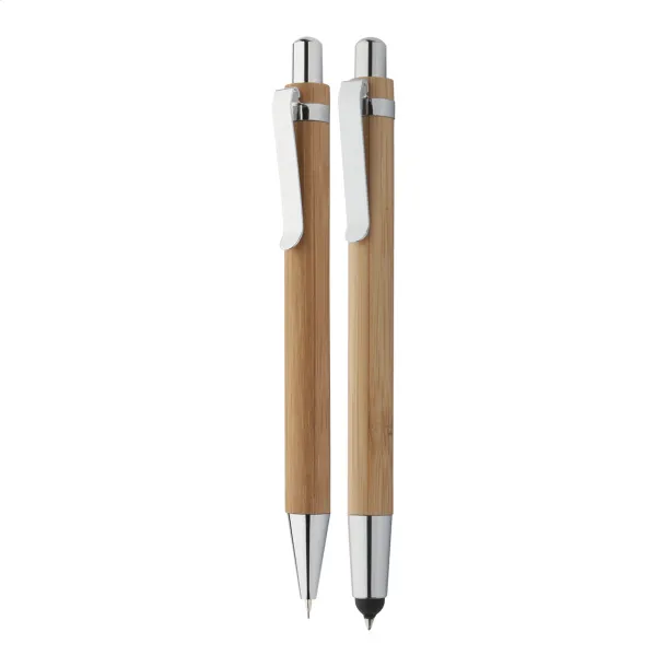 Seshania bamboo pen set Natural