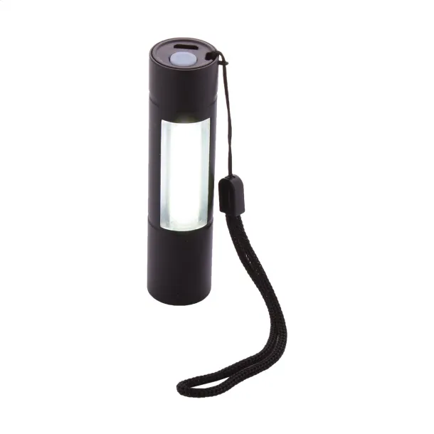 Chargelight Plus rechargeable flashlight Black